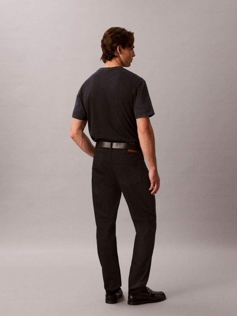 Black Classic Tapered Jeans  Men