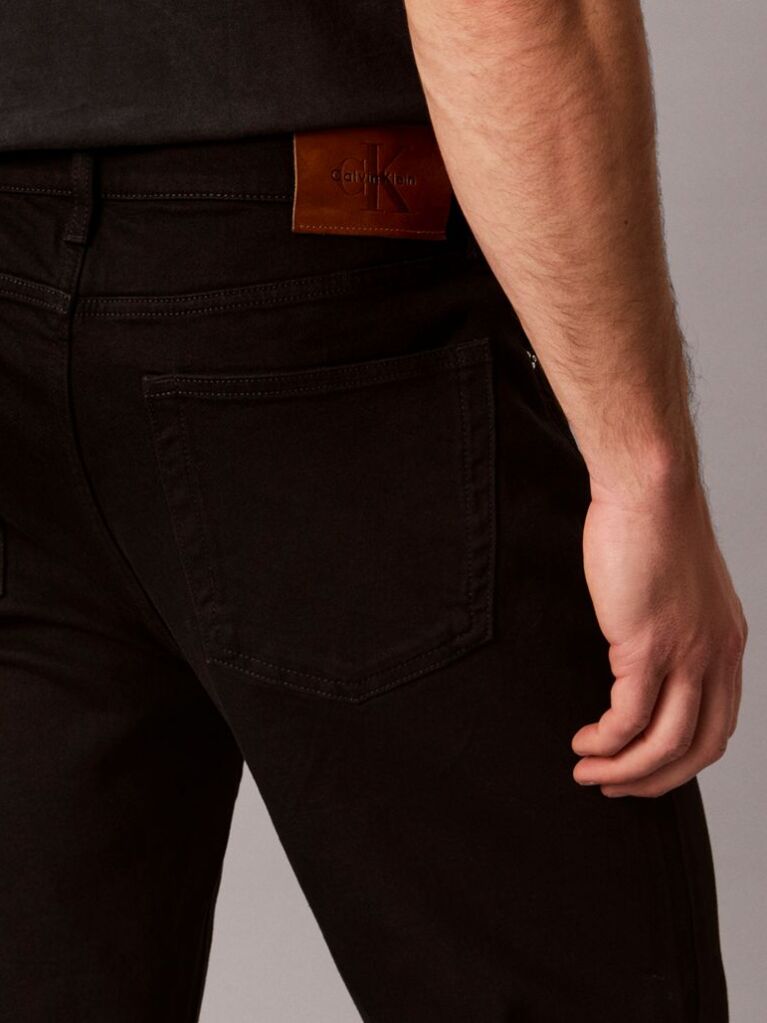 Black Classic Tapered Jeans  Men