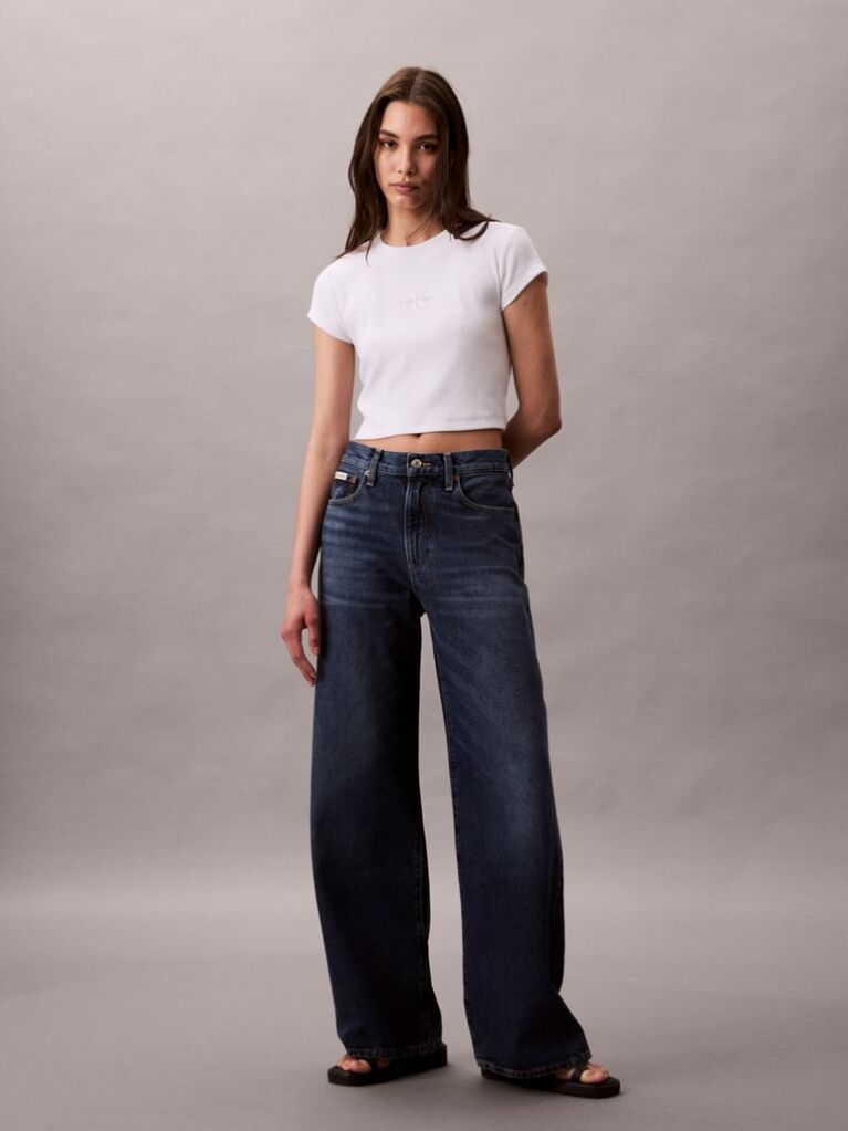 Denim Τζιν Σε Φαρδιά Γραμμή  Γυναίκα
