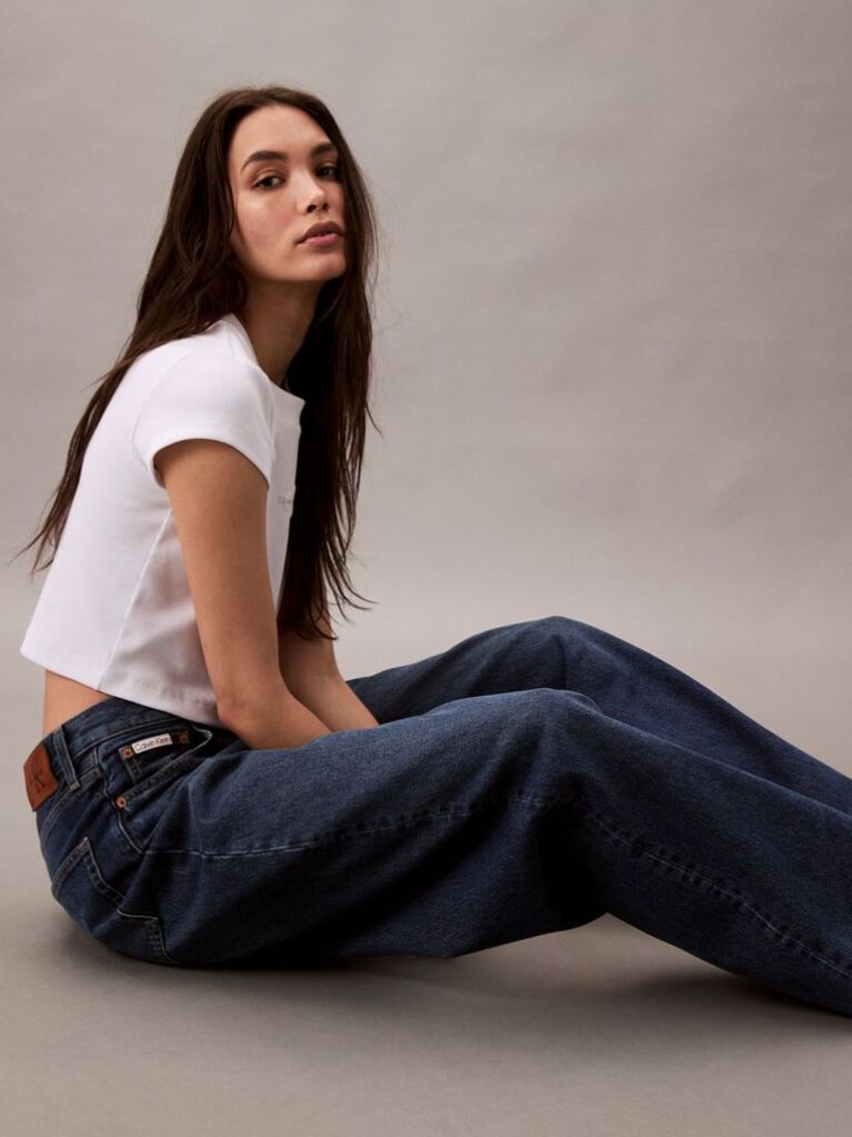 Denim Τζιν Σε Φαρδιά Γραμμή  Γυναίκα