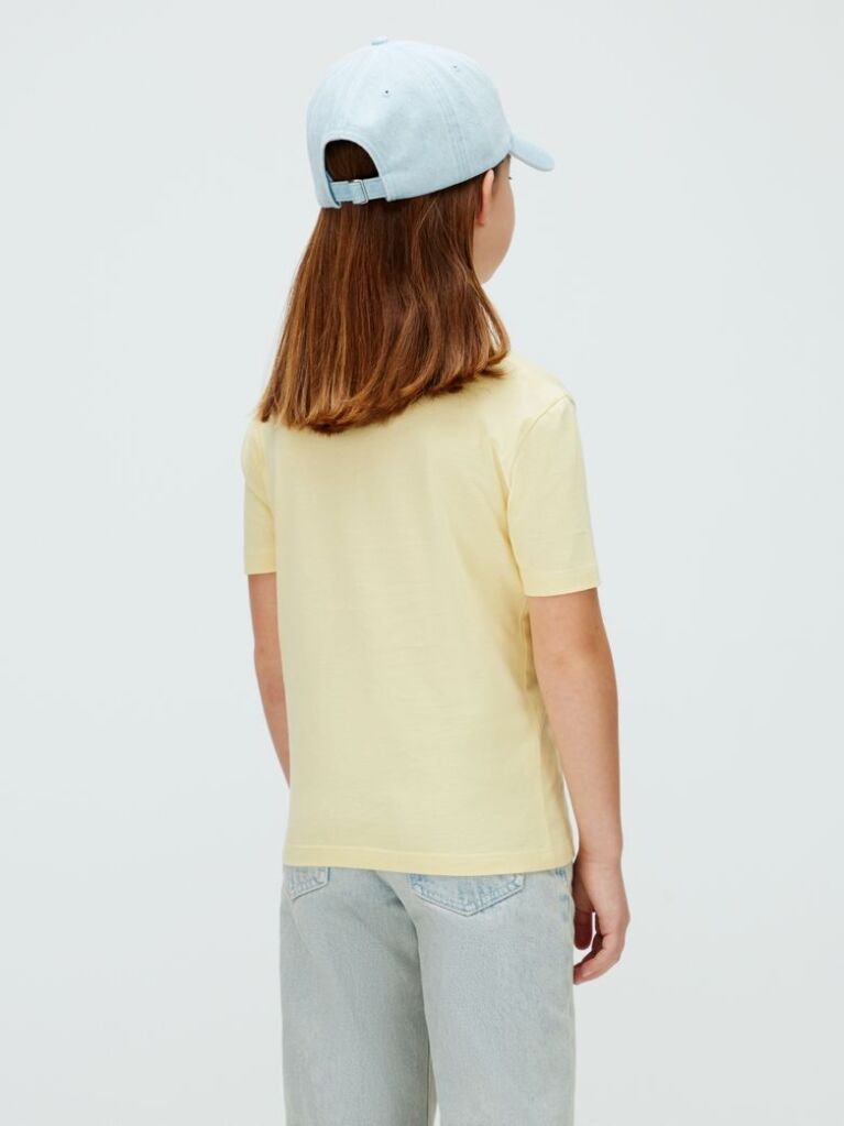 Κίτρινο T-shirt Με Λογότυπο  Παιδικό Unisex
