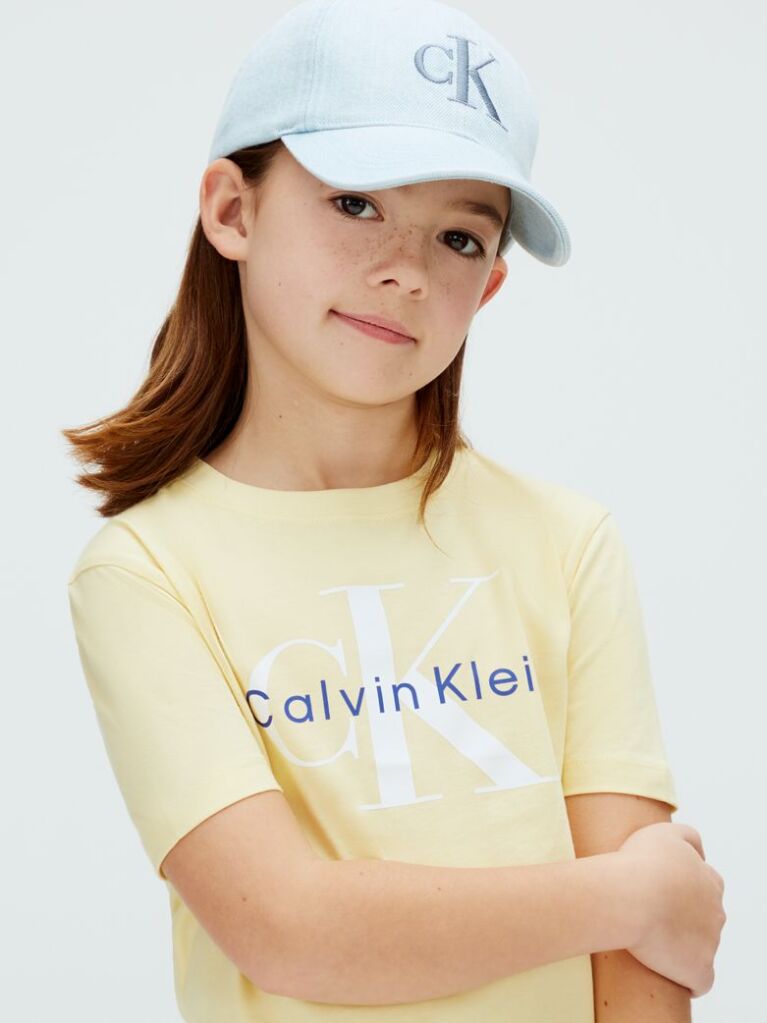 Κίτρινο T-shirt Με Λογότυπο  Παιδικό Unisex