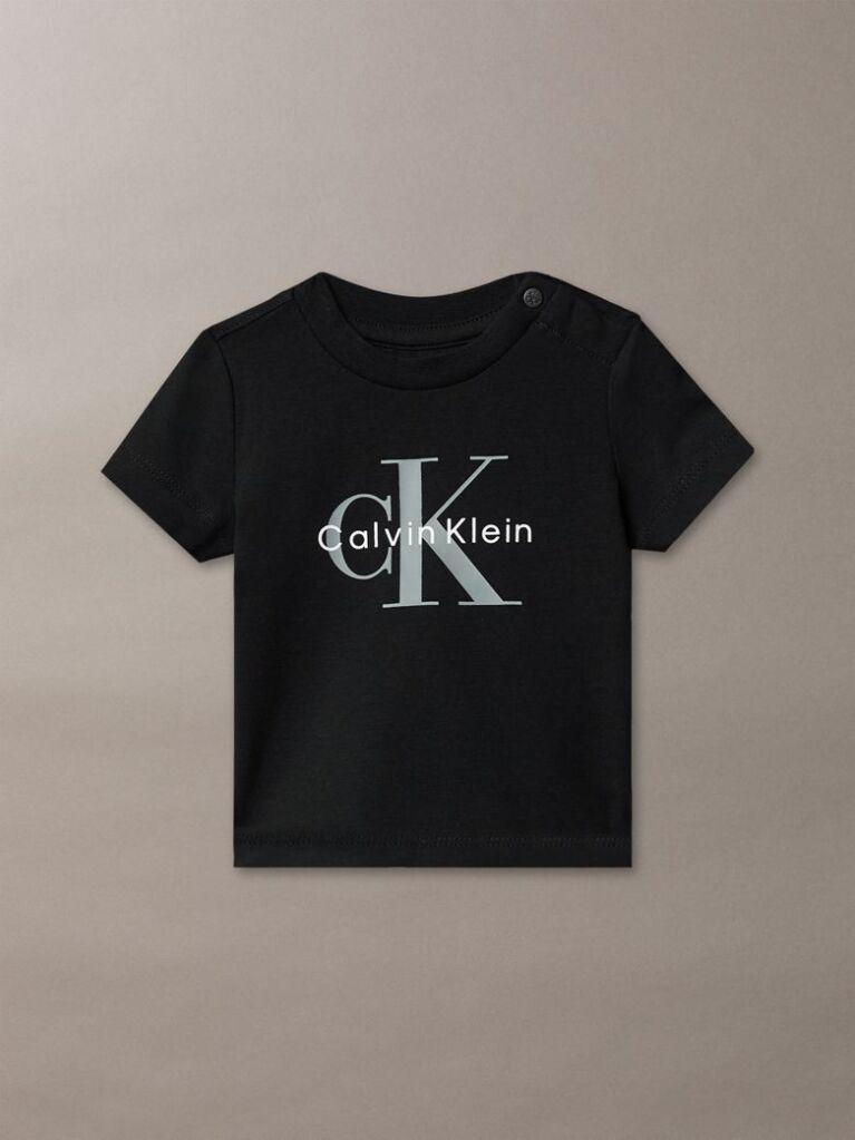 Black Newborn Signature Logo T-shirt  Newborn