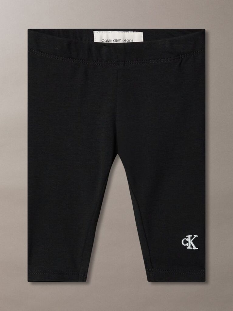 Black Newborn Logo Leggings  Newborn