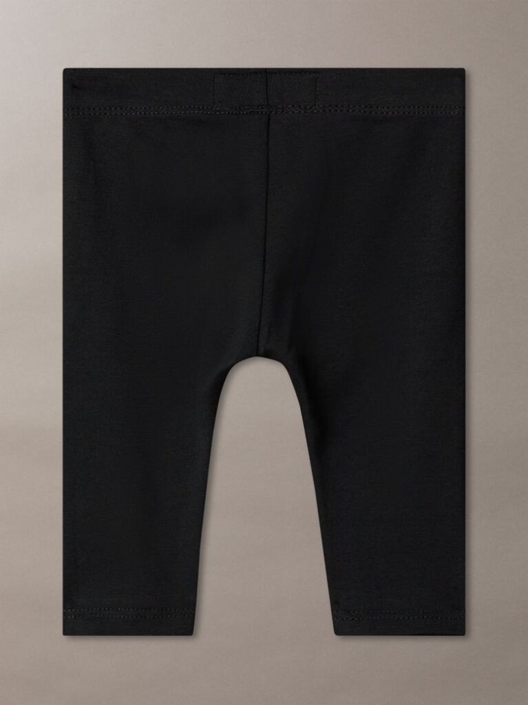 Black Newborn Logo Leggings  Newborn