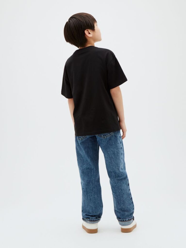 Black Kids' Logo T-shirt  Boys