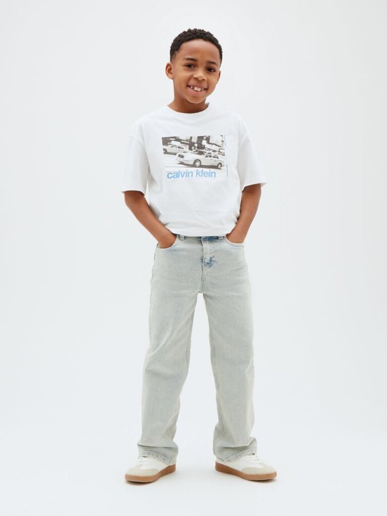 White Kids' Logo T-shirt  Boys