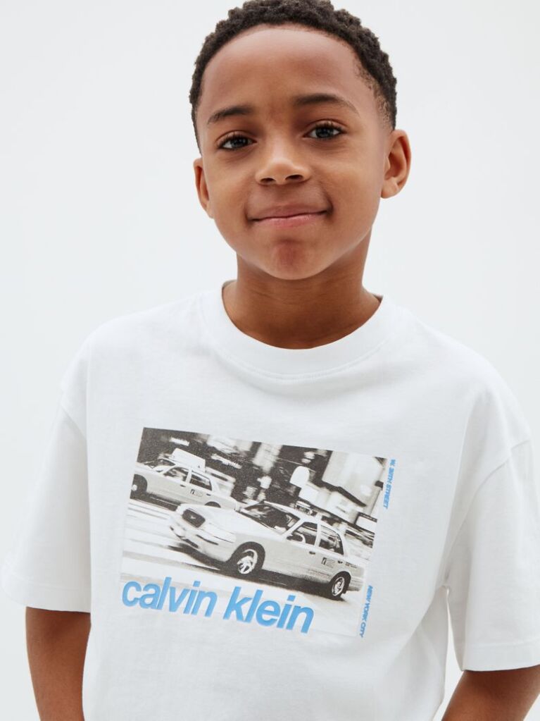 White Kids' Logo T-shirt  Boys