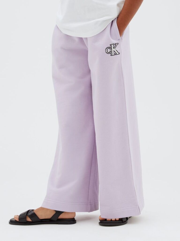 Purple Kids' Wide Leg Joggers  Girls