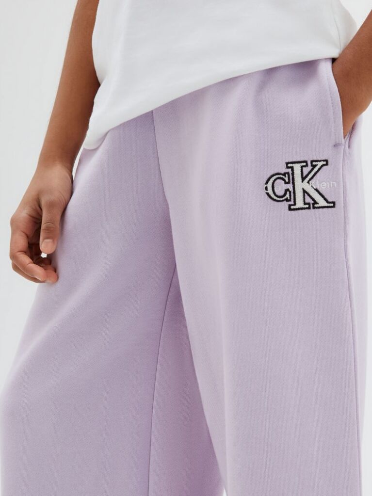 Purple Kids' Wide Leg Joggers  Girls