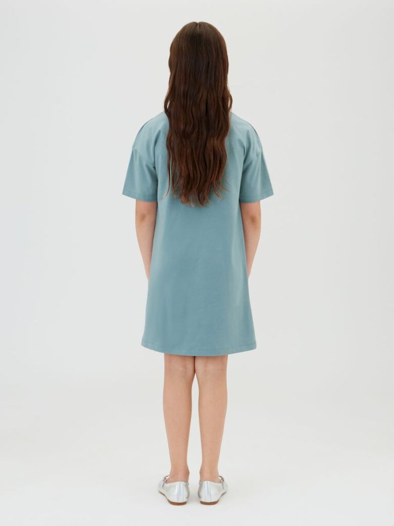 Blue Kids' Signature Logo T-shirt Dress  Girls
