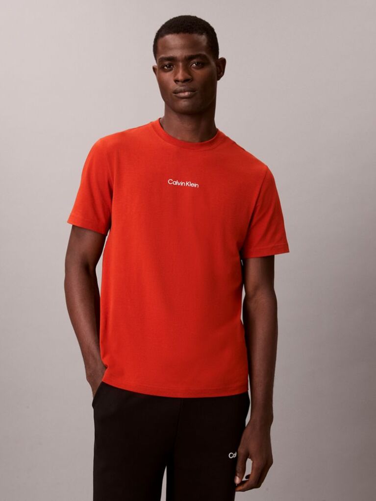 Orange Breathable Quick Dry Gym T-shirt  Men
