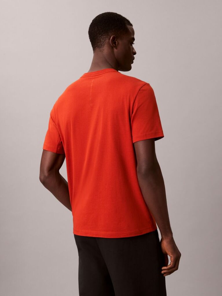 Orange Breathable Quick Dry Gym T-shirt  Men