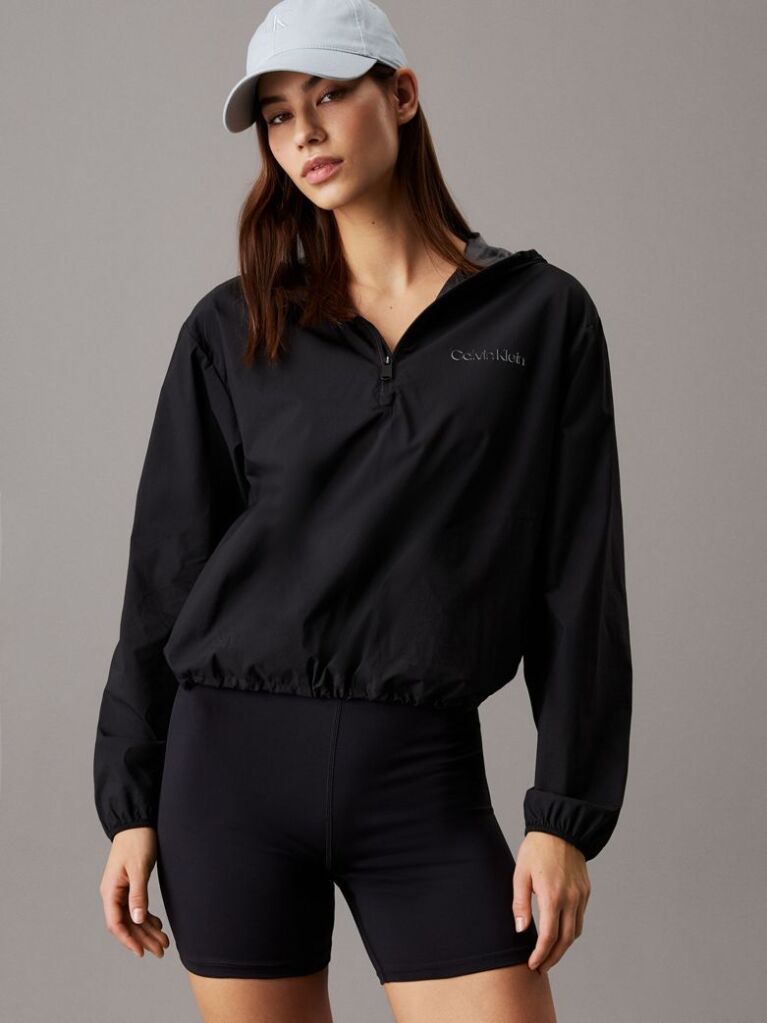 Black Windbreaker  Women