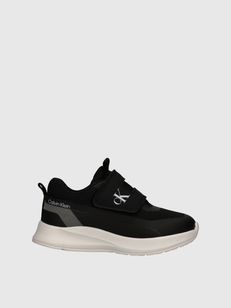 Μαύρο Sneakers Με Velcro Και Χαμηλό Κόψιμο  Παιδικό Unisex