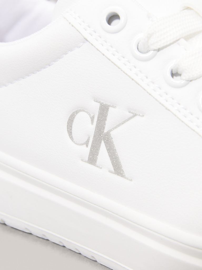 Λευκό Χαμηλά Sneakers Με Κορδόνια  Κορίτσι