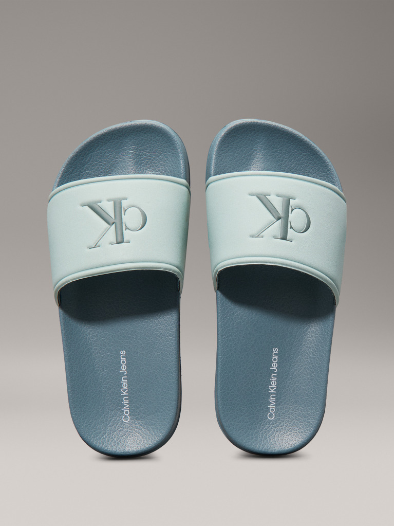 Πράσινο Sliders Με Λογότυπο  Παιδικό Unisex