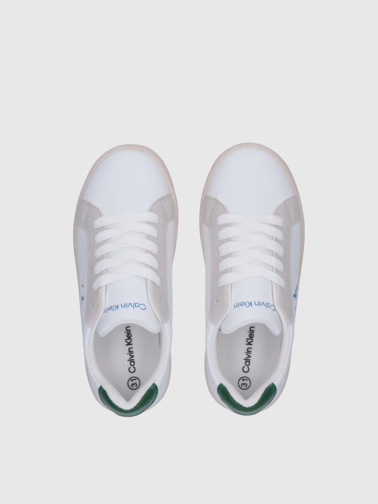 Multi Low Cut Lace-Up Sneaker  Kids Unisex