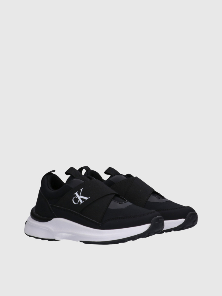 Black Low Cut Sneaker  Kids Unisex