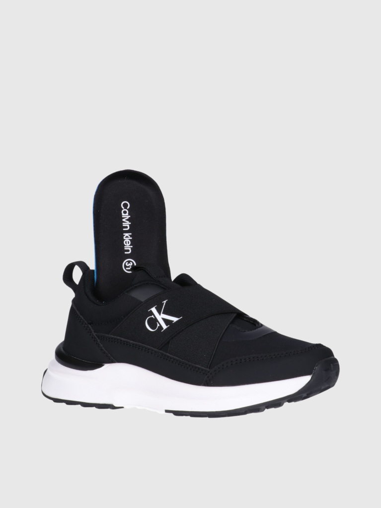 Black Low Cut Sneaker  Kids Unisex