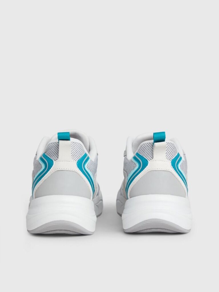 Λευκό Δερμάτινα Sneakers  Άνδρας