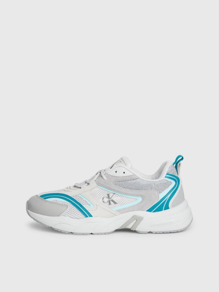 Λευκό Δερμάτινα Sneakers  Άνδρας