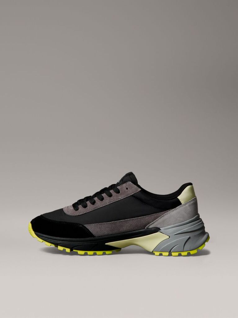 Black Suede Trainers  Men