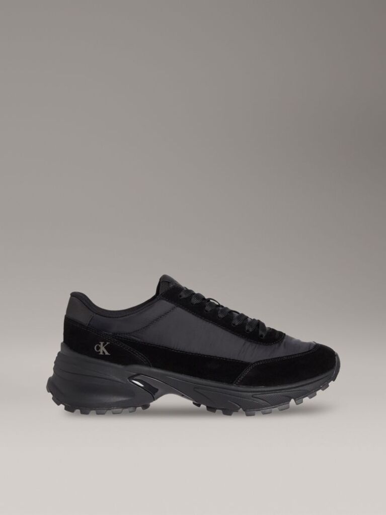 Black Suede Trainers  Men
