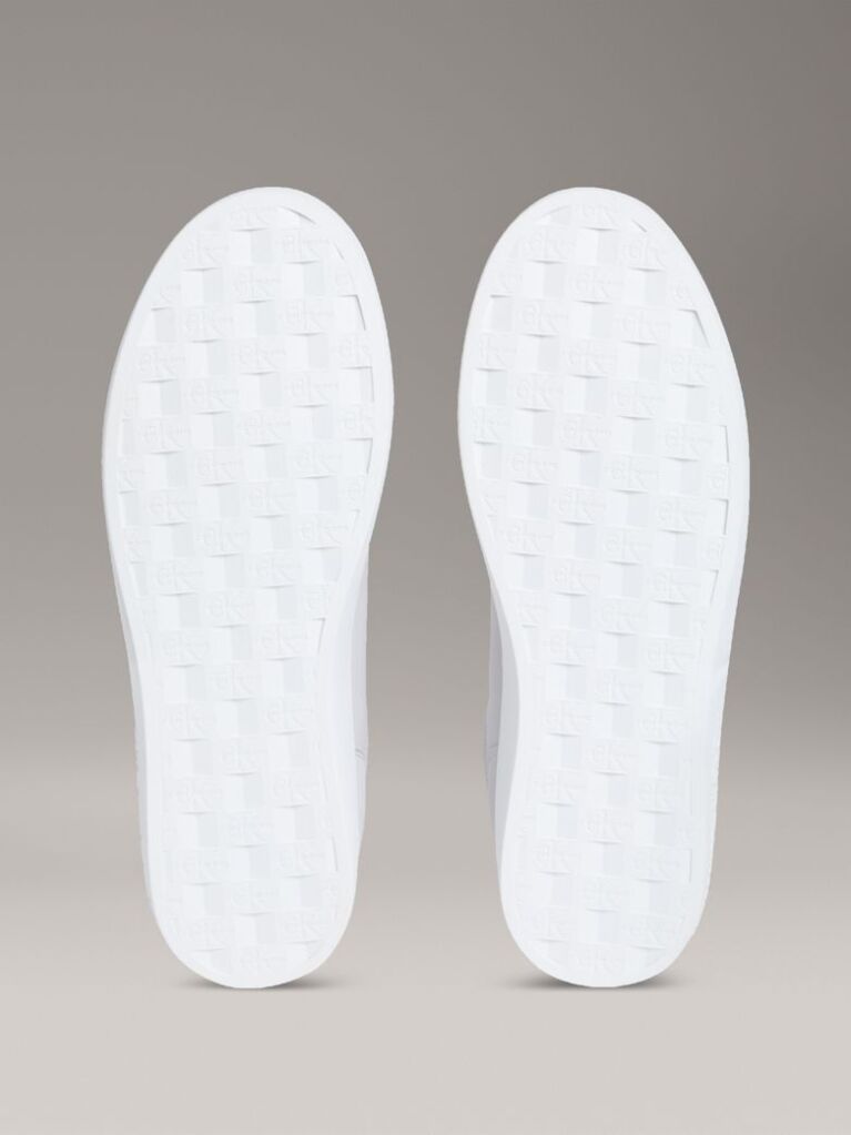 Λευκό Δερμάτινα Sneakers  Άνδρας