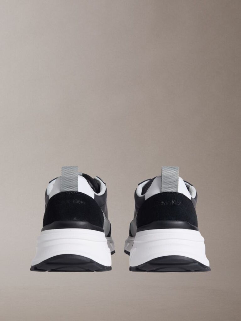 Μαύρο Sneakers Από Σουέτ Και Νάιλον  Άνδρας