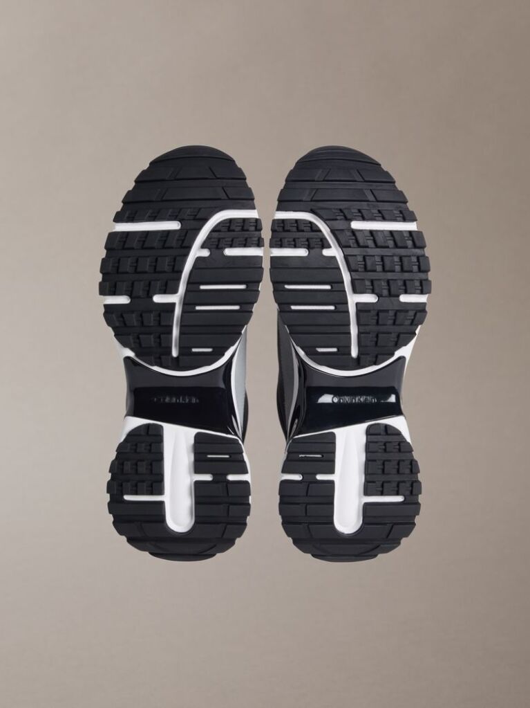 Μαύρο Sneakers Από Σουέτ Και Νάιλον  Άνδρας