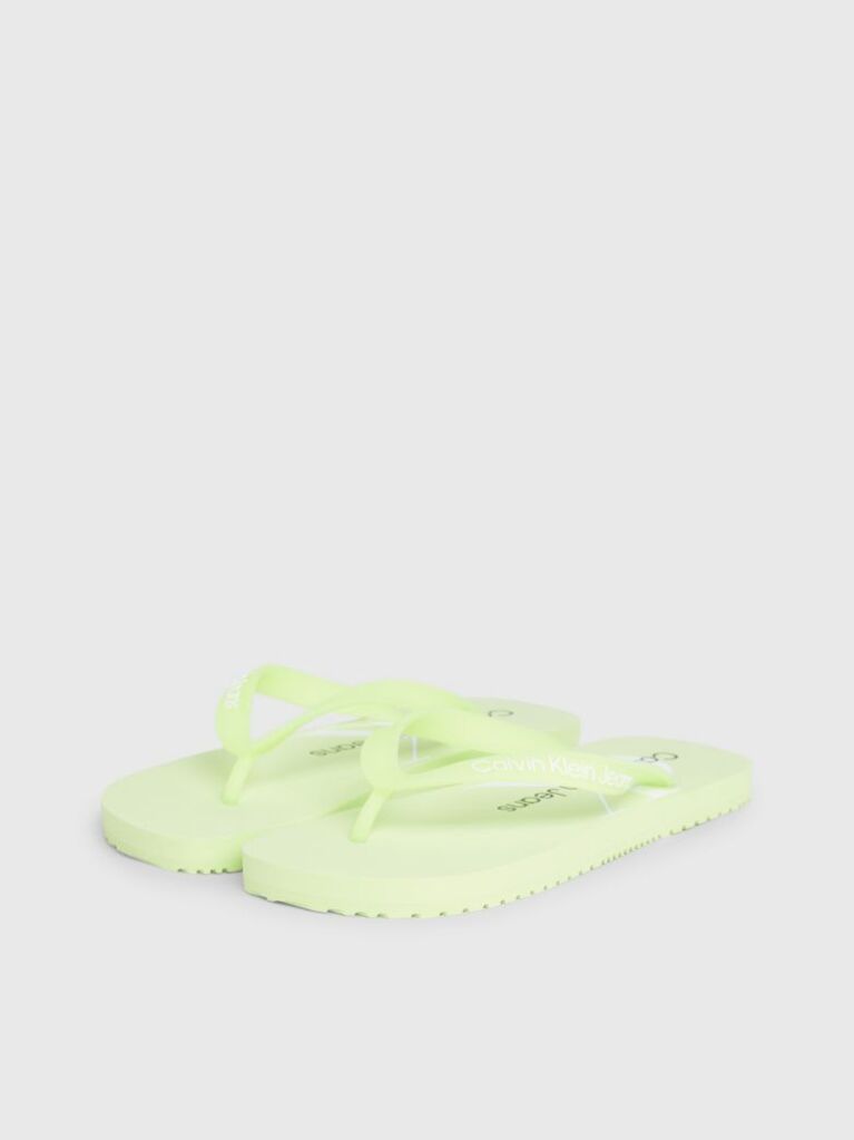 Green Flip Flops  Women