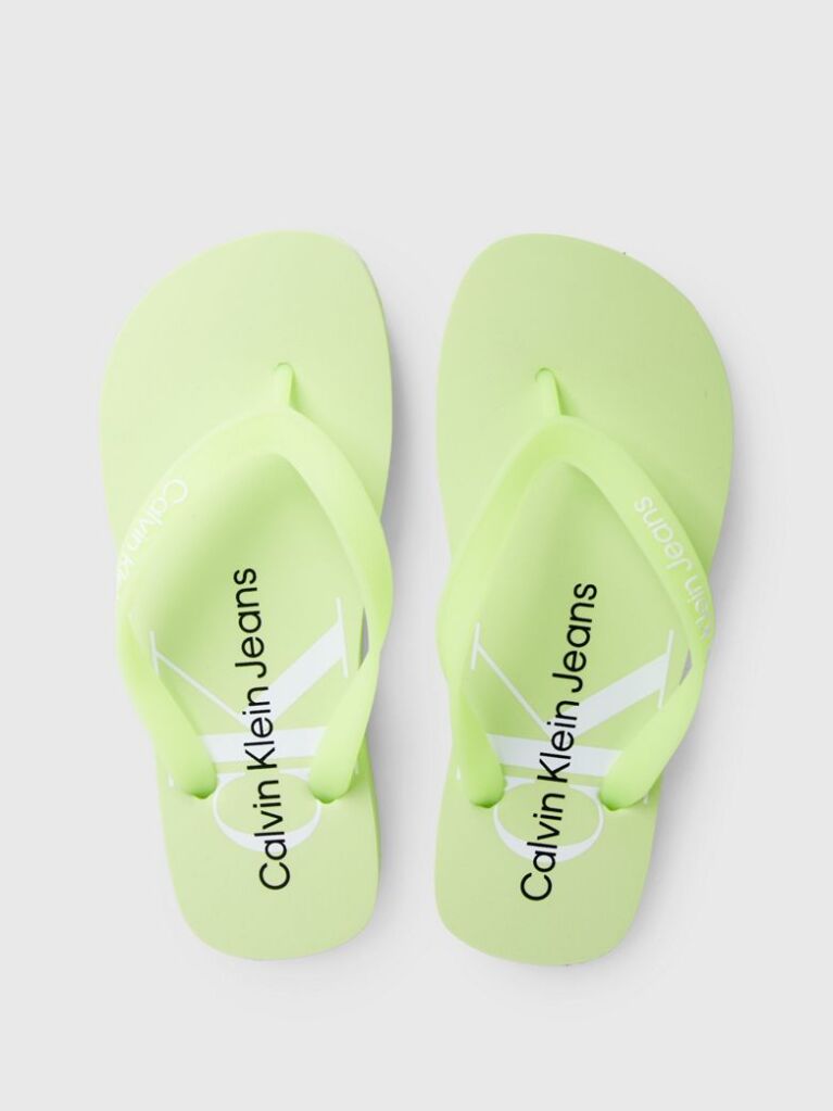 Green Flip Flops  Women