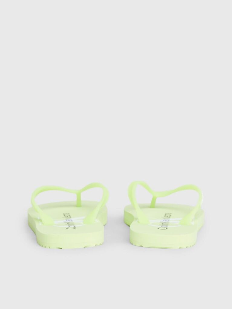 Green Flip Flops  Women
