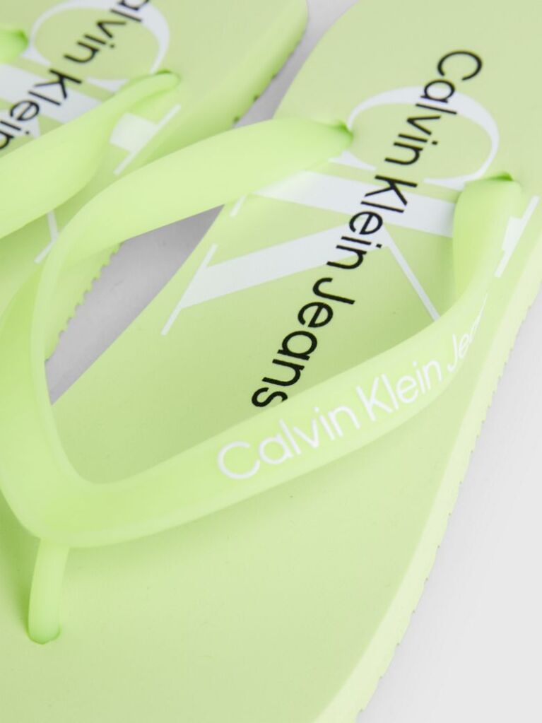 Green Flip Flops  Women