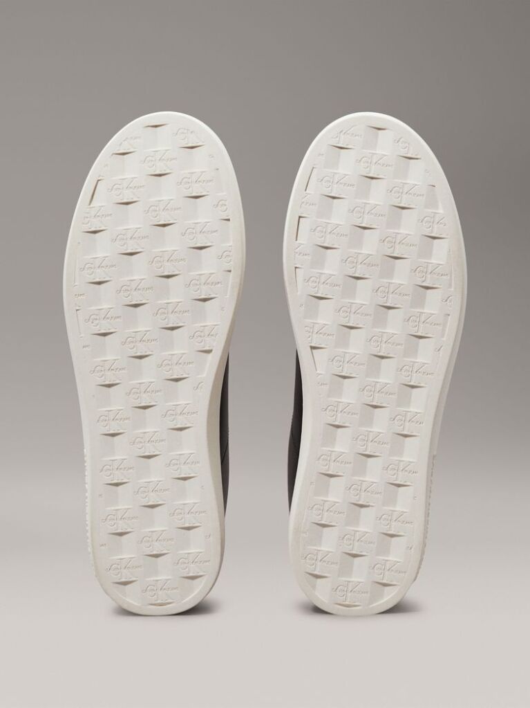 Μαύρο Δερμάτινα Sneakers  Γυναίκα