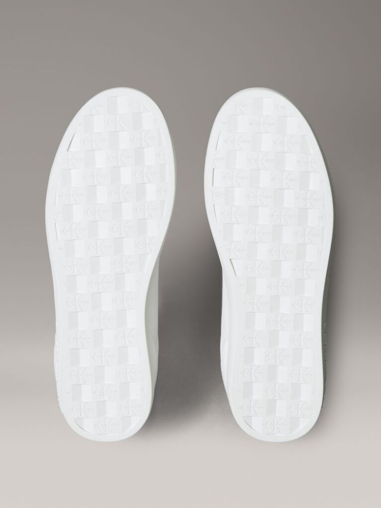 White Classic Leather Trainers  Women