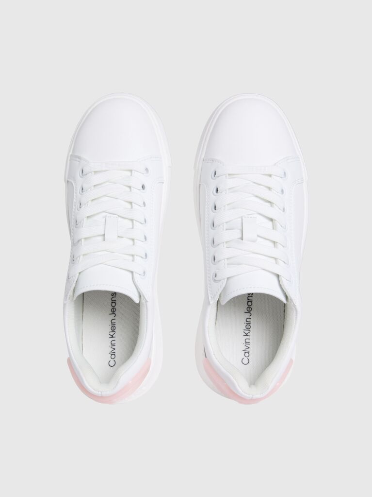 Λευκό Δερμάτινα Sneakers  Γυναίκα