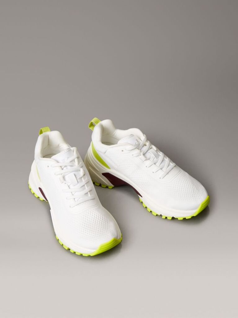 Λευκό Sneakers Με Δίχτυ  Γυναίκα