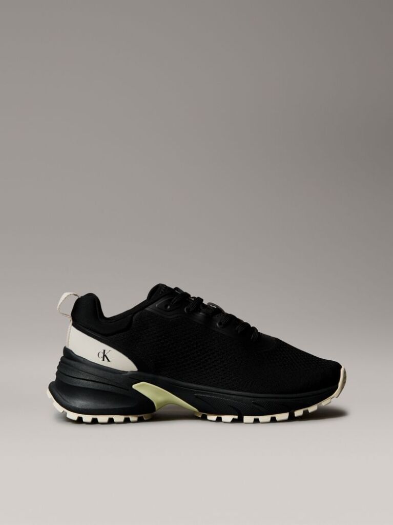 Μαύρο Sneakers Με Δίχτυ  Γυναίκα
