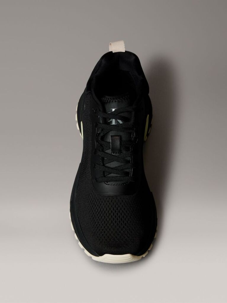 Μαύρο Sneakers Με Δίχτυ  Γυναίκα