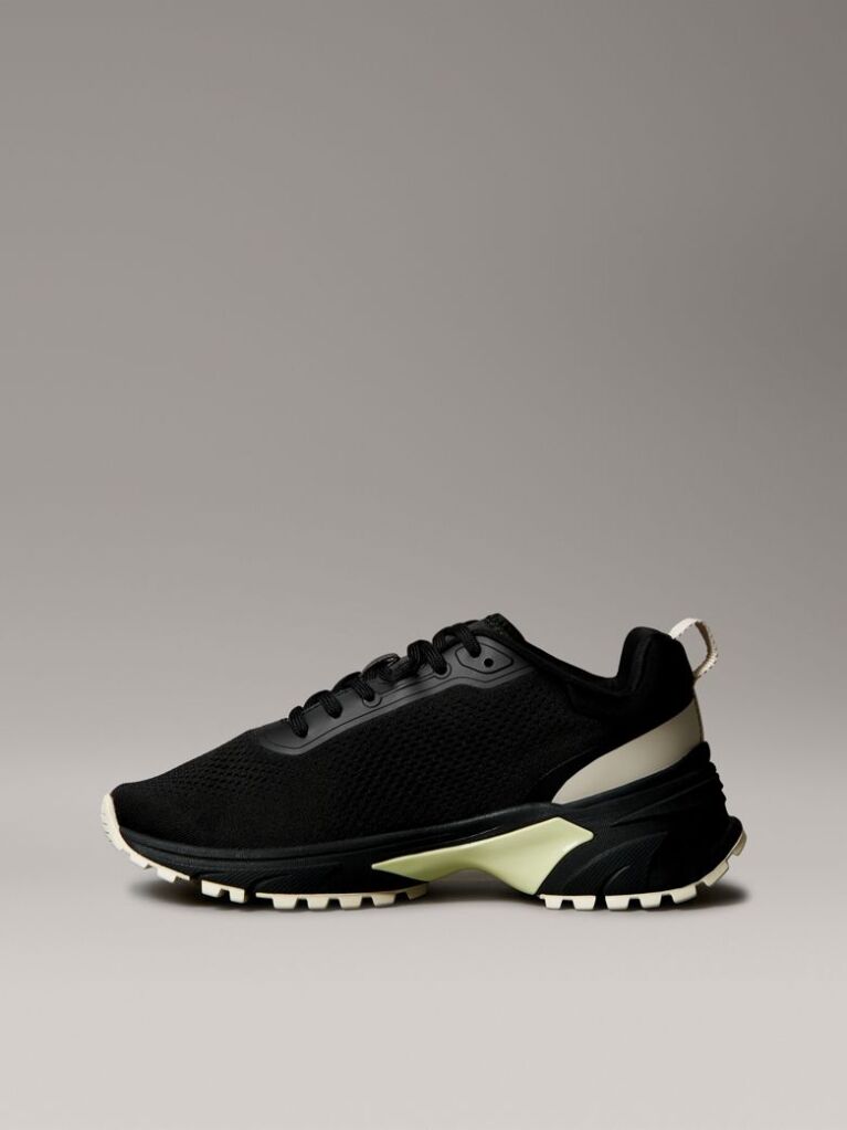 Μαύρο Sneakers Με Δίχτυ  Γυναίκα