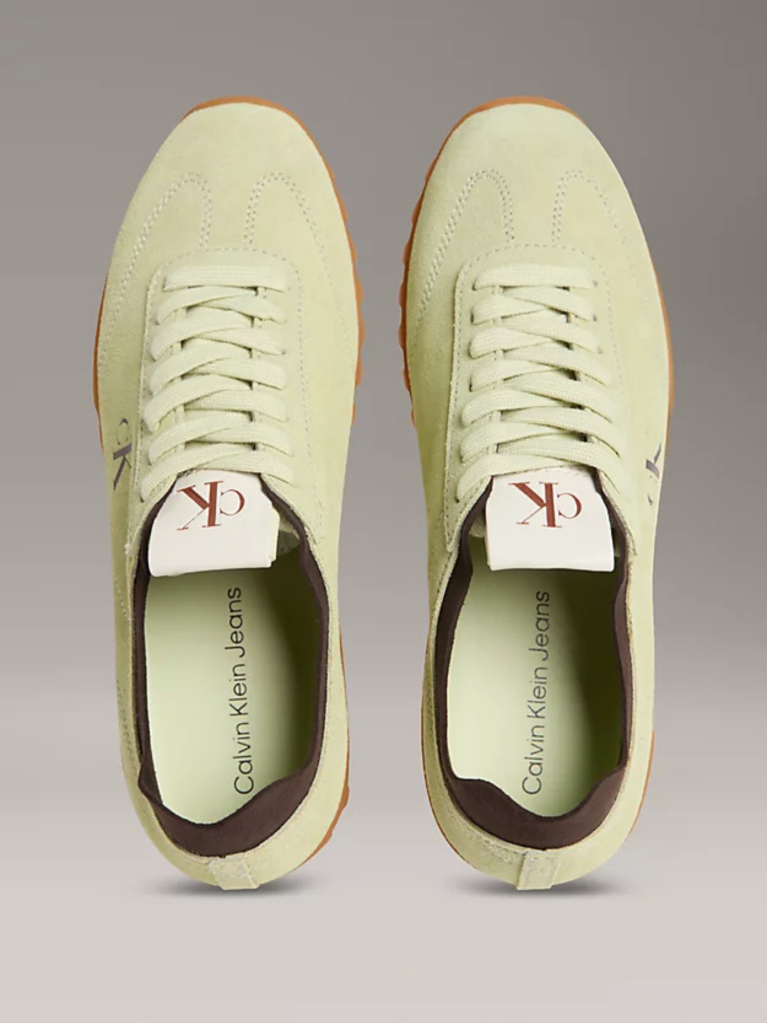 Πράσινο Σουέτ Sneakers  Γυναίκα