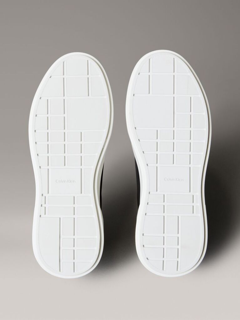 Black Leather Durable Traction NYC Trainers  Women