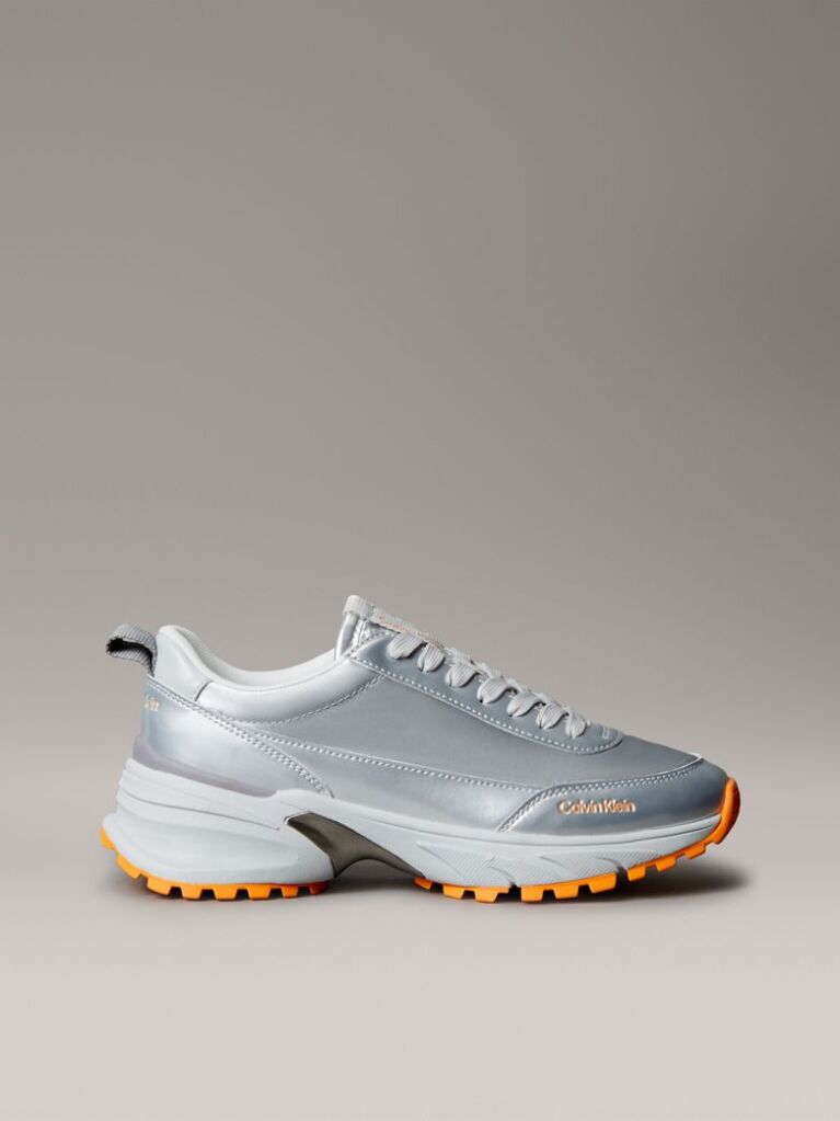 Silver Trailblazer — Shine Runner Trainers  Women
