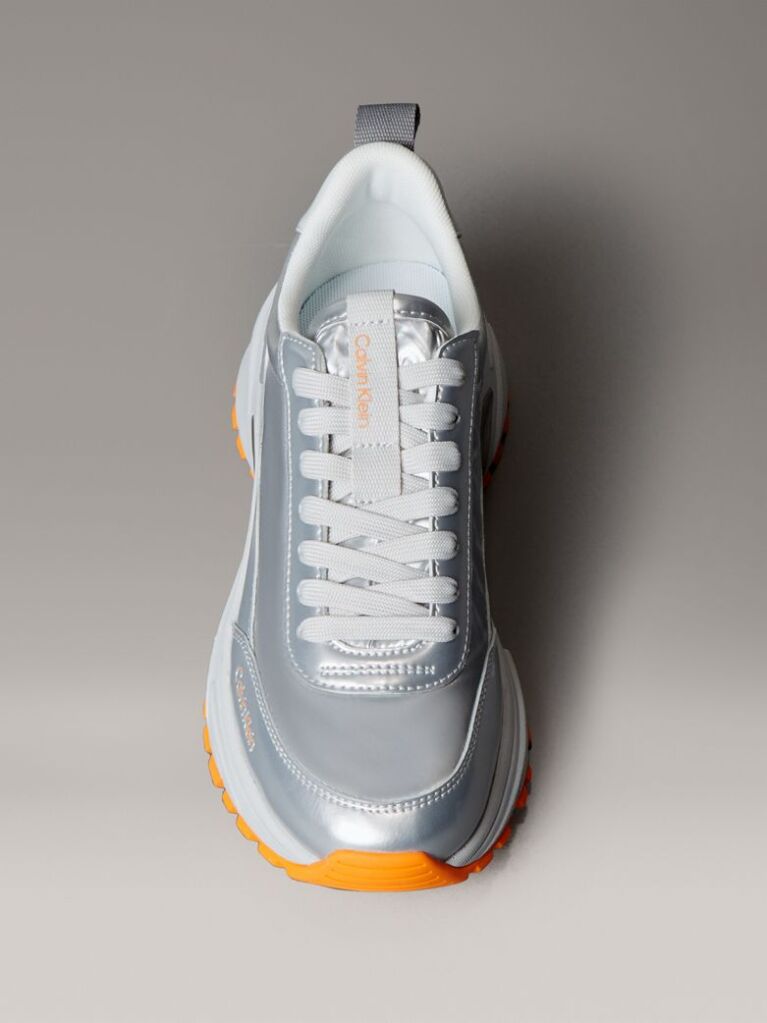 Silver Trailblazer — Shine Runner Trainers  Women