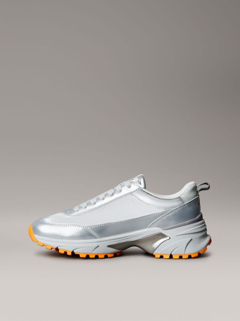 Silver Trailblazer — Shine Runner Trainers  Women