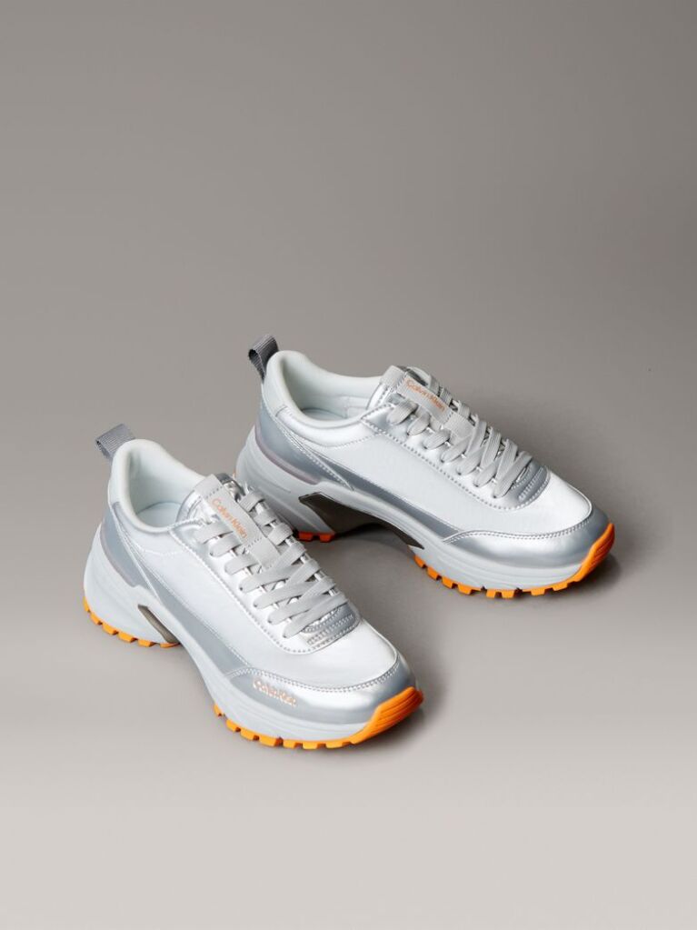 Silver Trailblazer — Shine Runner Trainers  Women