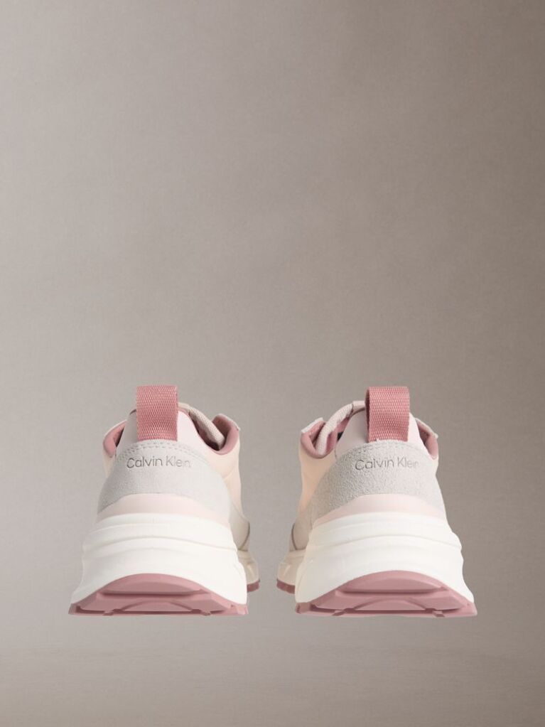Multi Suede and Nylon Runner Trainers  Women